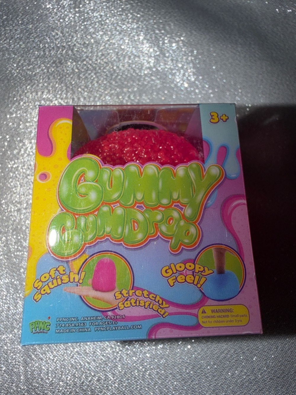 Pink Gummy Gumdrop Mini Squishy
Set of 4 in separate listing.
Fidget Toy